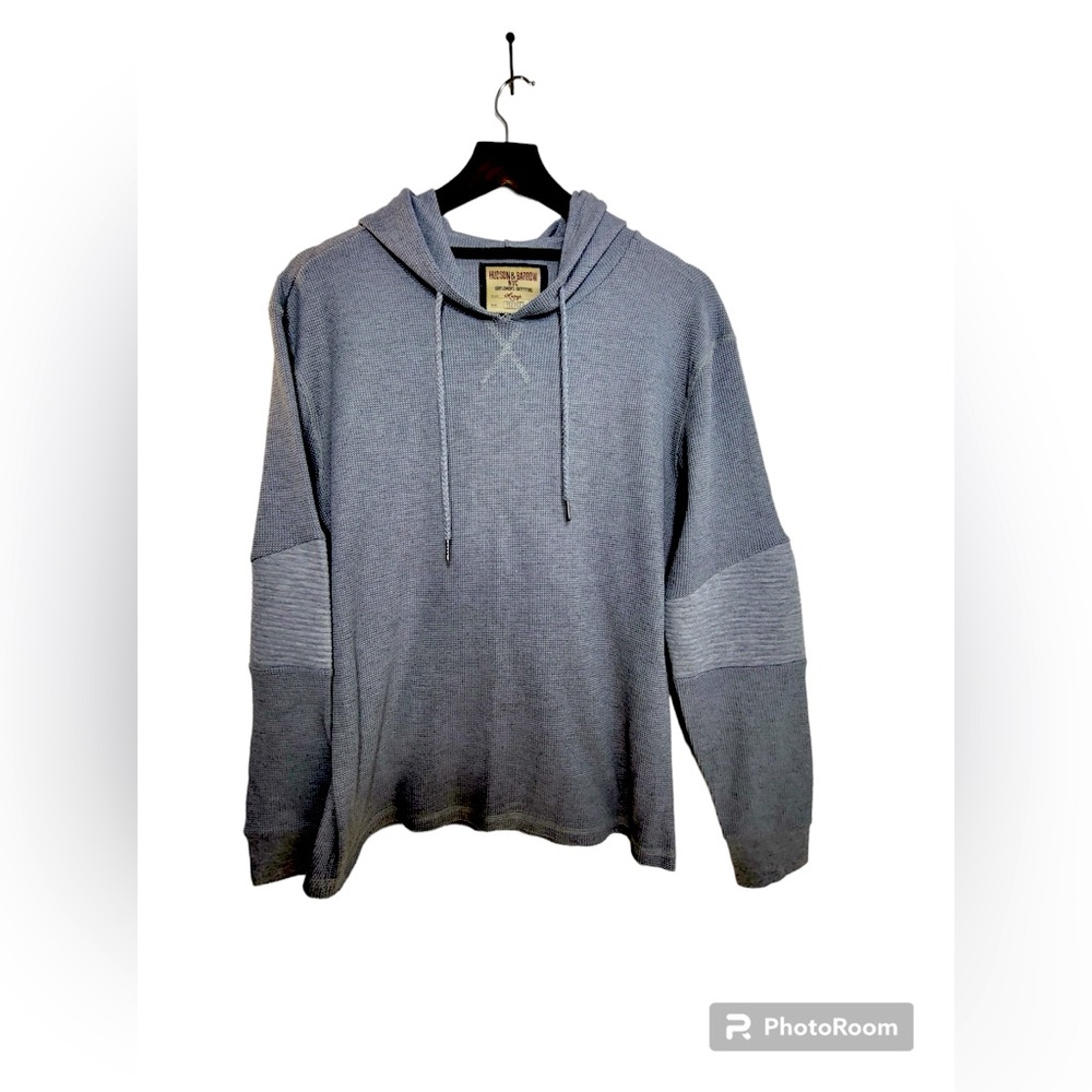 Hudson & Barrow NYC Gentlemen's Outfitters Large Gray Hoodie